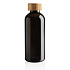Бутылка для воды из rPET (стандарт GRS) с крышкой из бамбука FSC® - Фото 3