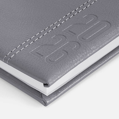 Еженедельник Baza, датированный, серый