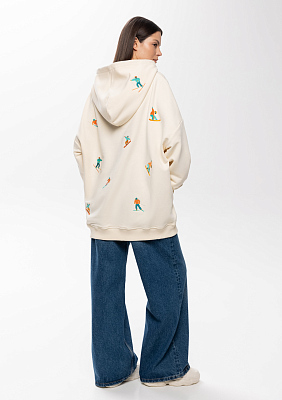 Худи унисекс STAN оверсайз футер без начёса 350, 66