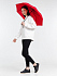 Зонт складной Rain Spell, красный - Фото 5