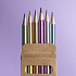 Набор цветных карандашей METALLIC, 6 цветов - Фото 3