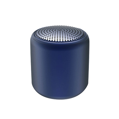 Беспроводная Bluetooth колонка Fosh, темно-синяя (Темно-синий)