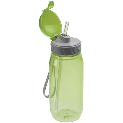 Бутылка для воды Aquarius, зеленая (Зеленый)
