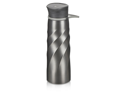 Бутылка для воды Athletica, 1000 мл, нержавеющая сталь (Серый)