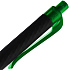 Ручка шариковая Prodir QS01 PRT-P Soft Touch, черная с зеленым - Фото 6