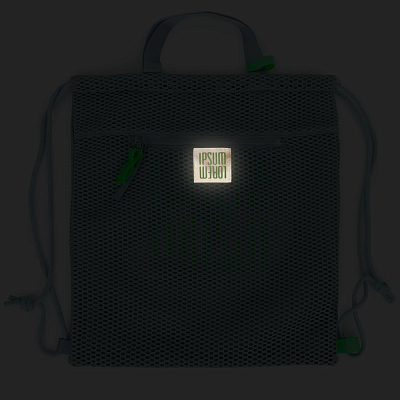 Лейбл светоотражающий Tao, L, серый