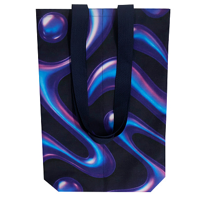 Сумка-шоппер для вина Voggy с полноцветной печатью (Тёмно-синий) Сумка-шоппер для вина Voggy с полноцветной печатью (Тёмно-синий)