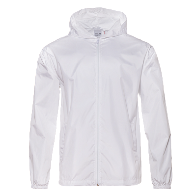 Ветровка унисекс STAN дюспо 210T, 85, 59 (Белый)