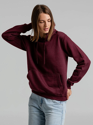 Толстовка с капюшоном Snake II бордовая