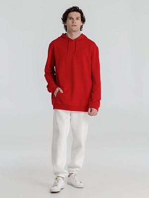 Толстовка с капюшоном унисекс Hoodie, красная