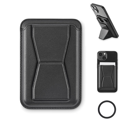 Держатель и кардхолдер (Чёрный)