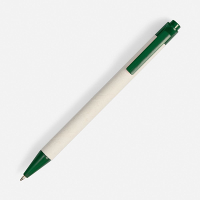 Ручка шариковая MilkMake, зеленая