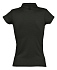 Рубашка поло женская Prescott Women 170, черная - Фото 2