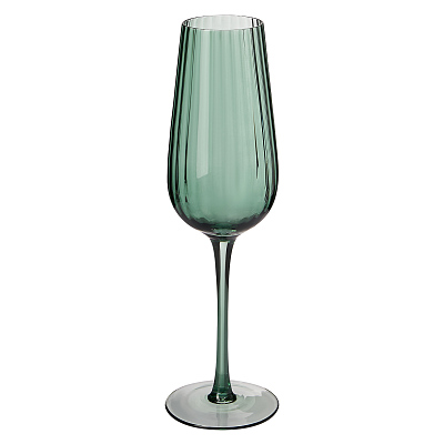 Бокал для шампанского Capri, зеленый