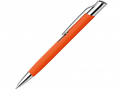 Алюминиевая шариковая ручка OLAF SOFT (Оранжевый)
