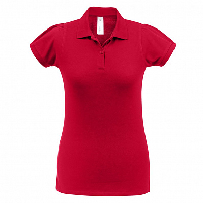 Рубашка поло женская Heavymill красная (Красный)