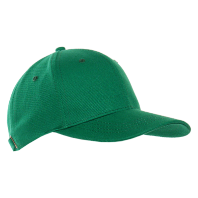 Бейсболка STAN 6 клиньев хлопок 330, 06 (Зелёный)