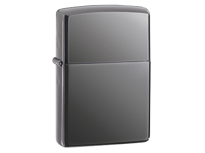 Зажигалка ZIPPO Classic с покрытием Black Ice® (Черный)