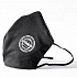 Бесклапанная фильтрующая маска RESPIRATOR 800 HYDROP черная с логотипом в фирменном пакете - Фото 1
