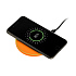 Беспроводное зарядное устройство с подсветкой 15W Аурис (Auris), оранжевое - Фото 5