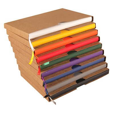 Блокнот NIKA soft touch (Светло-зеленый)