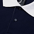 Рубашка поло Prince 190, темно-синяя с белым - Фото 3