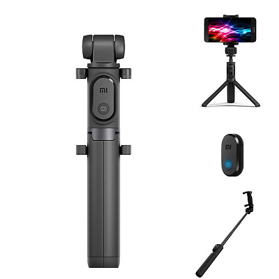 Монопод-трипод Xiaomi Mi Selfie Stick Tripod Bluetooth, серый