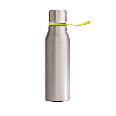 Бутылка для воды VINGA Lean из нержавеющей стали, 550 мл (Салатовый;)