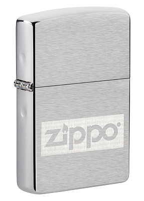 Подарочный набор ZIPPO: фляжка 89 мл и зажигалка, латунь/сталь, серебристый, в коробке с подвесом