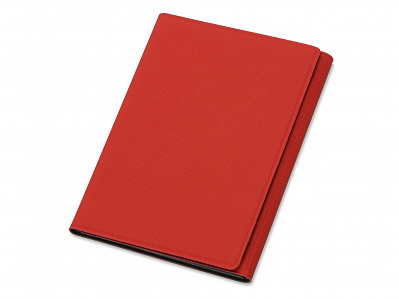 Обложка на магнитах для автодокументов и паспорта Favor (Красный/серый)
