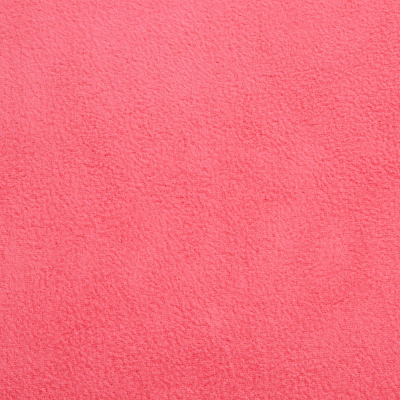 Флисовый плед Warm&Peace, розовый (коралловый)