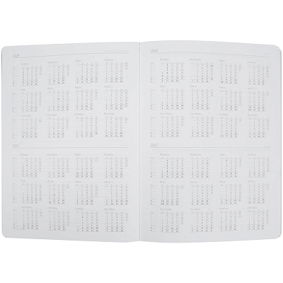 Еженедельник Lucky, недатированный, белый