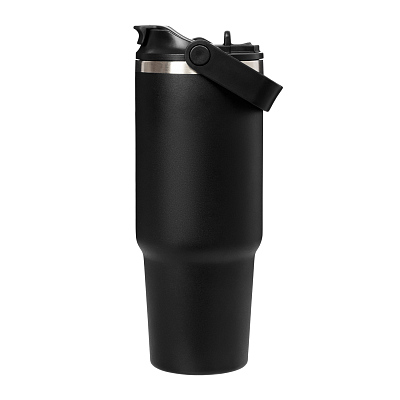 Термокружка вакуумная Монтана (Montana), черный