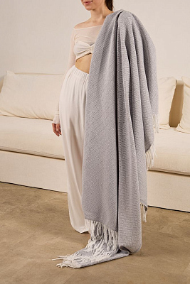 Плед «Капри», серый