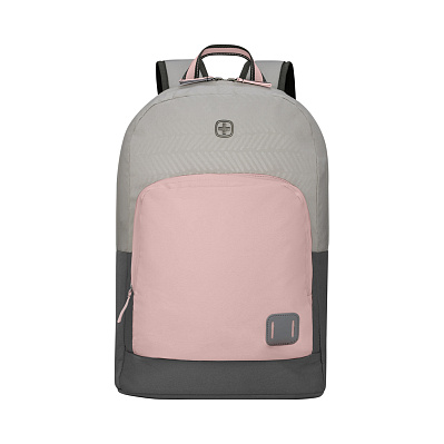 Рюкзак WENGER NEXT Crango 16" /розовый, переработанный ПЭТ/Полиэстер, 33х22х46 см, 27 л. (Серый)