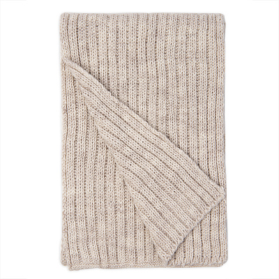 Шарф вязаный НАСВЯЗИ© шерсть/акрил