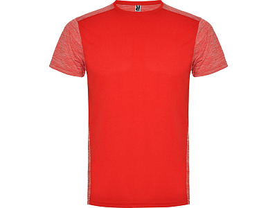 Спортивная футболка Zolder детская (Красный/меланжевый красный)