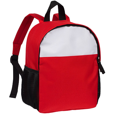 Детский рюкзак Comfit, белый с красным (Красный)