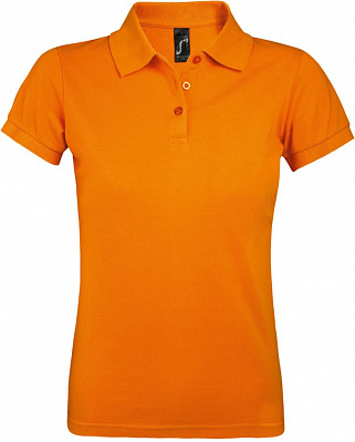 Рубашка поло женская Prime Women 200 оранжевая (Оранжевый)