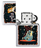 Зажигалка ZIPPO Cool Chick с покрытием Satin Chrome, латунь/сталь, серебристая, 38x13x57 мм - Фото 4
