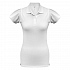 Рубашка поло женская Heavymill белая - Фото 1