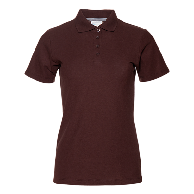 Рубашка поло женская STAN хлопок/полиэстер 185, 04WL (Тёмно-Шоколадный)