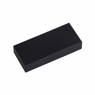Подарочная коробка без ложемента (крышка-дно, 17,5 х 3,2 х 7,5 см)  (Черный)