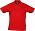 Рубашка поло мужская Prescott Men 170, красная - Фото 1