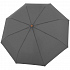 Зонт складной Nature Mini, серый - Фото 1