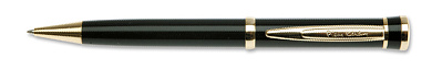 Ручка шариковая Pierre Cardin GAMME. Цвет - черный. Упаковка Е или E-1 (Черный)