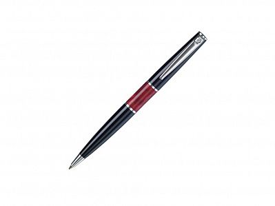 Ручка шариковая Libra (Черный/красный/серебристый)