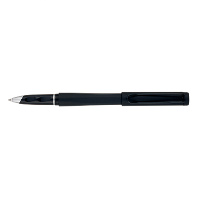 Ручка-роллер Pierre Cardin ACTUEL. Цвет - черный. Упаковка Р-1
