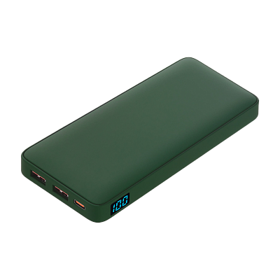 Внешний аккумулятор с подсветкой Ancor PD Plus 10000 mAh  (Зеленый)