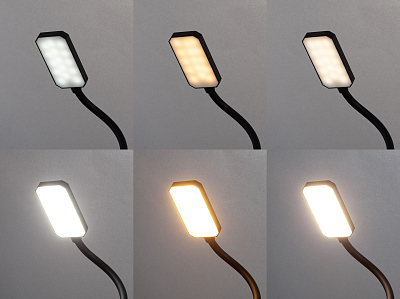 Лампа "Smart Flex" с беспроводным 3в1 (15W) ЗУ с MagSafe, часами, карандашницей и подсветкой логотипа, черный